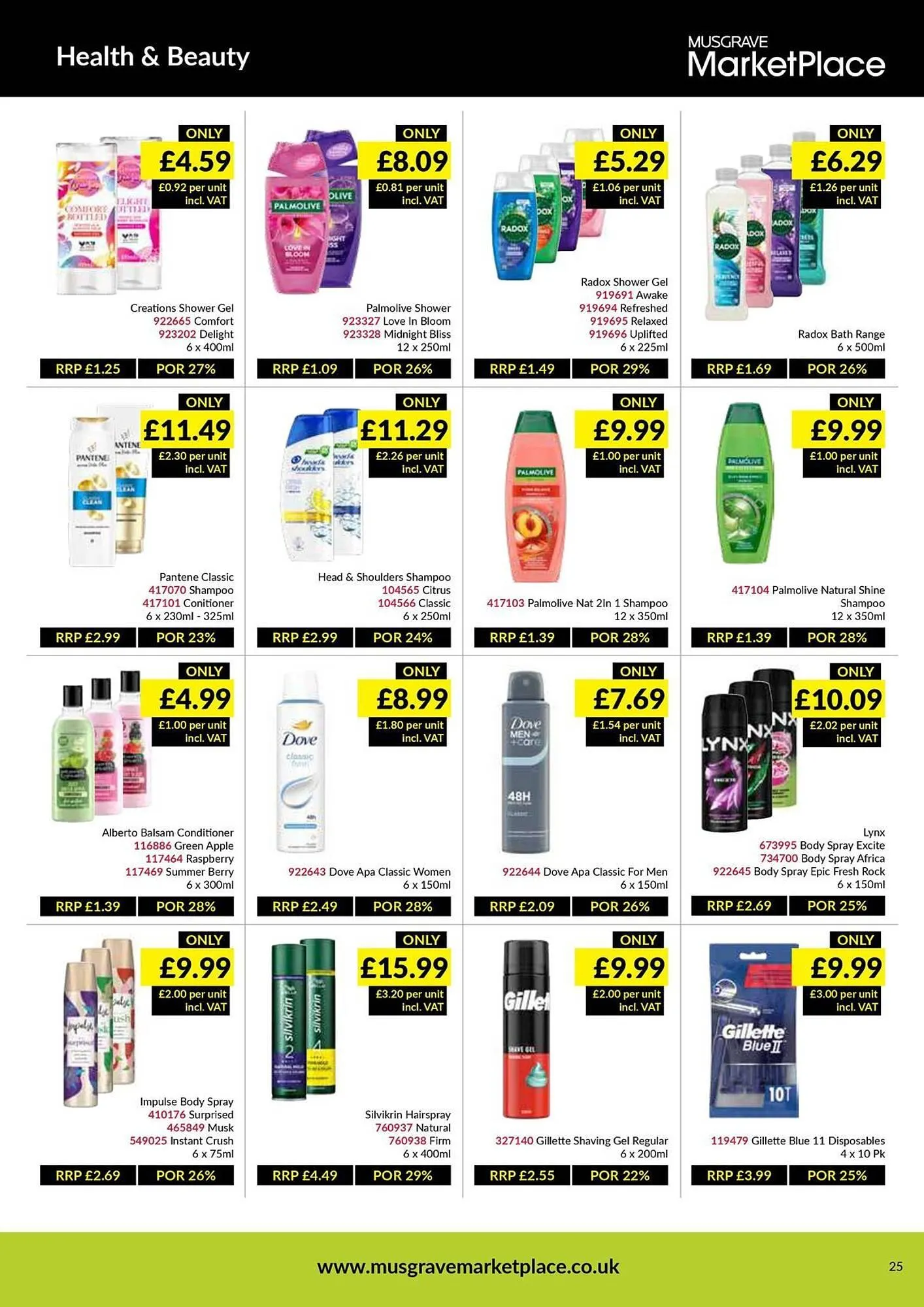 Musgrave MarketPlace leaflet from 5 January to 25 January 2026 - Catalogue Page 25