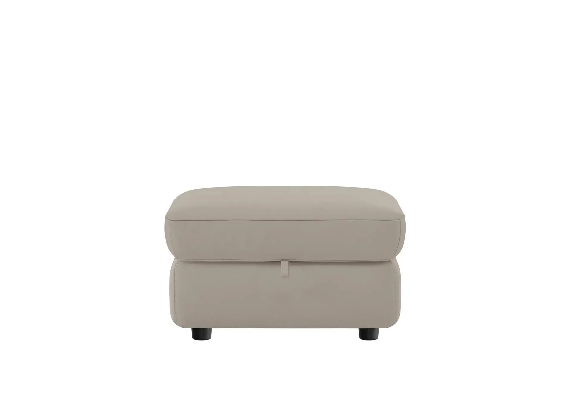 Compact Collection Piccolo Leather Storage Footstool