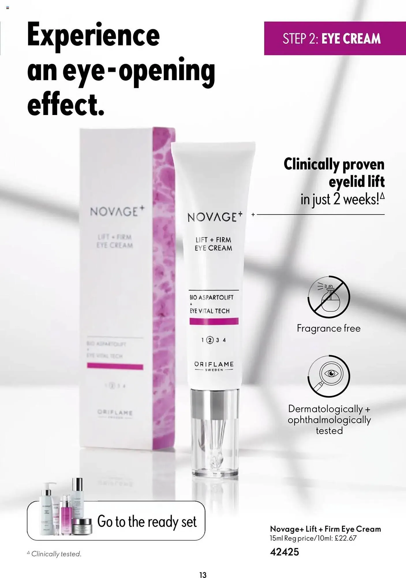 Oriflame leaflet from 1 April to 31 July 2025 - Catalogue Page 13