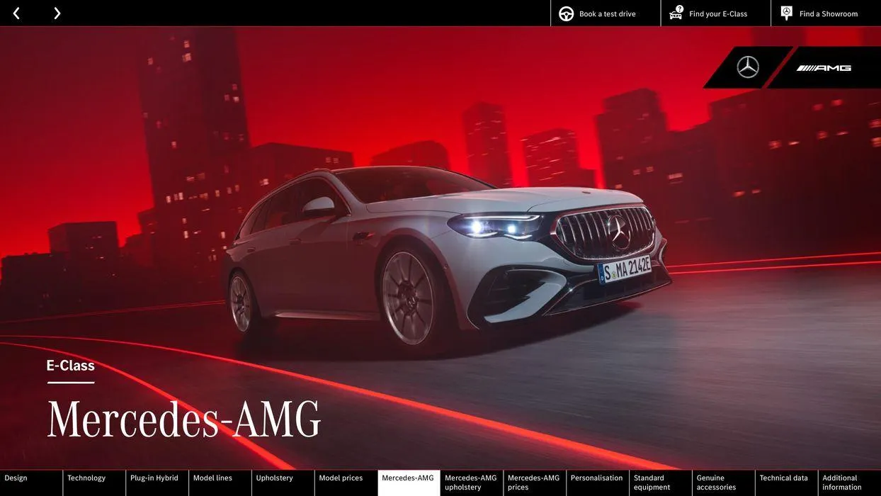 Mercedes Benz New E-Class Saloon from 31 August to 31 August 2025 - Catalogue Page 42