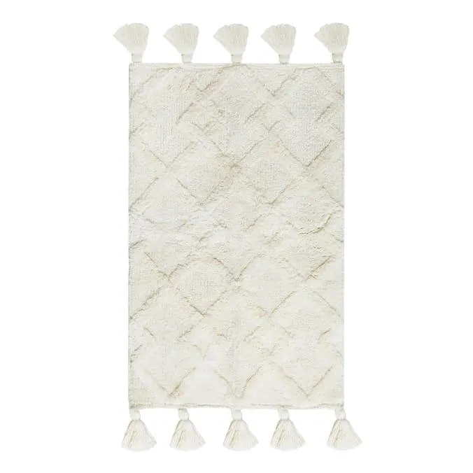 Home Collections Tufted Bath Mat - Diamond