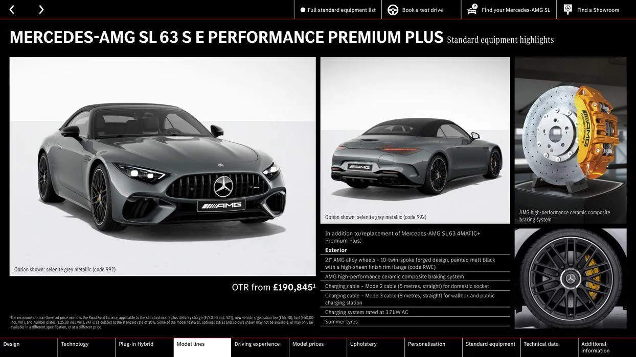 Mercedes-AMG SL from 24 August to 24 August 2025 - Catalogue Page 36