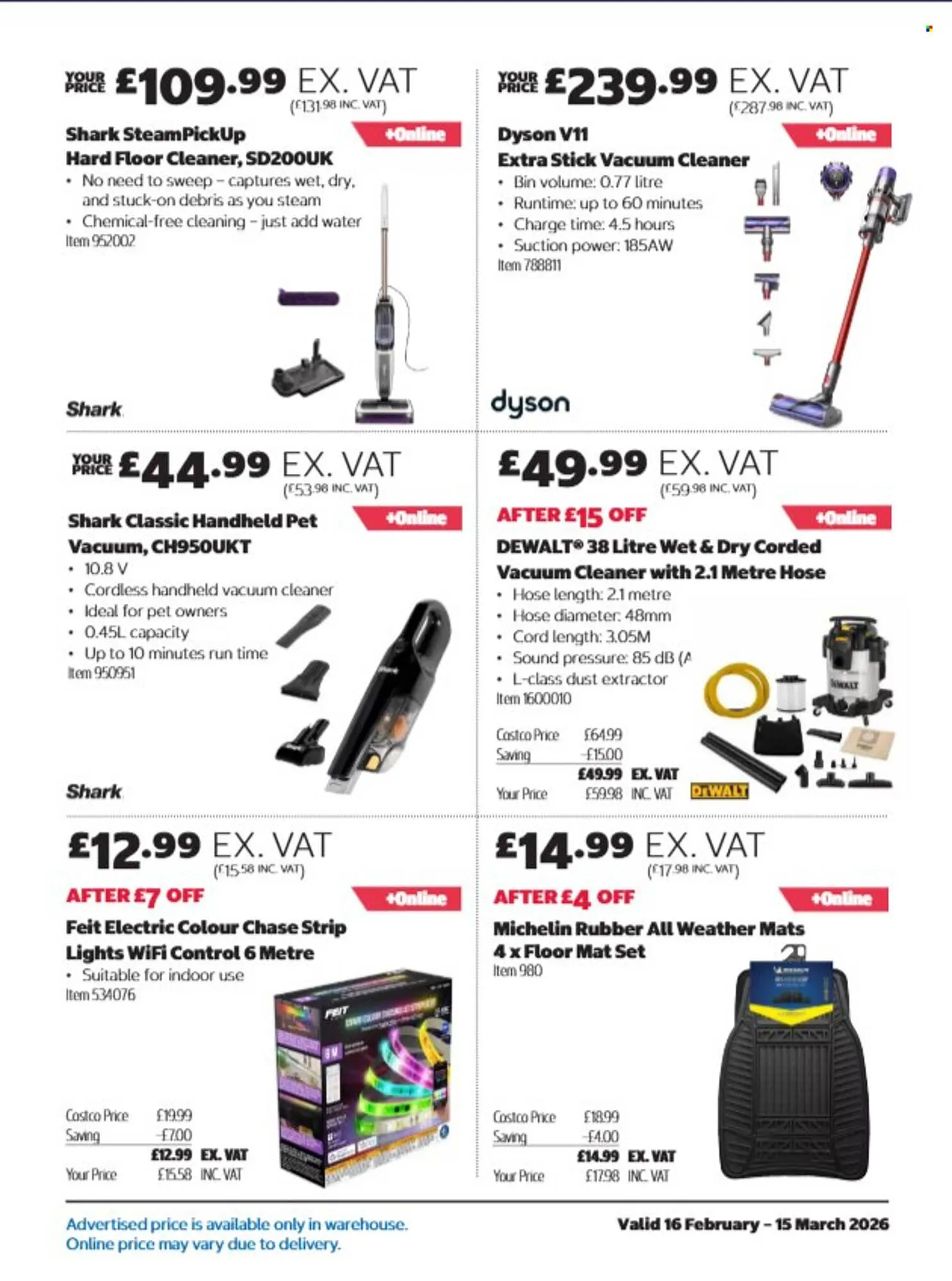 Costco leaflet from 16 February to 15 March 2026 - Catalogue Page 3