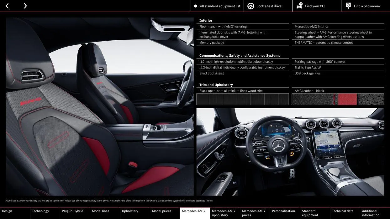 Mercedes Benz CLE Coupé from 22 August to 22 August 2025 - Catalogue Page 40