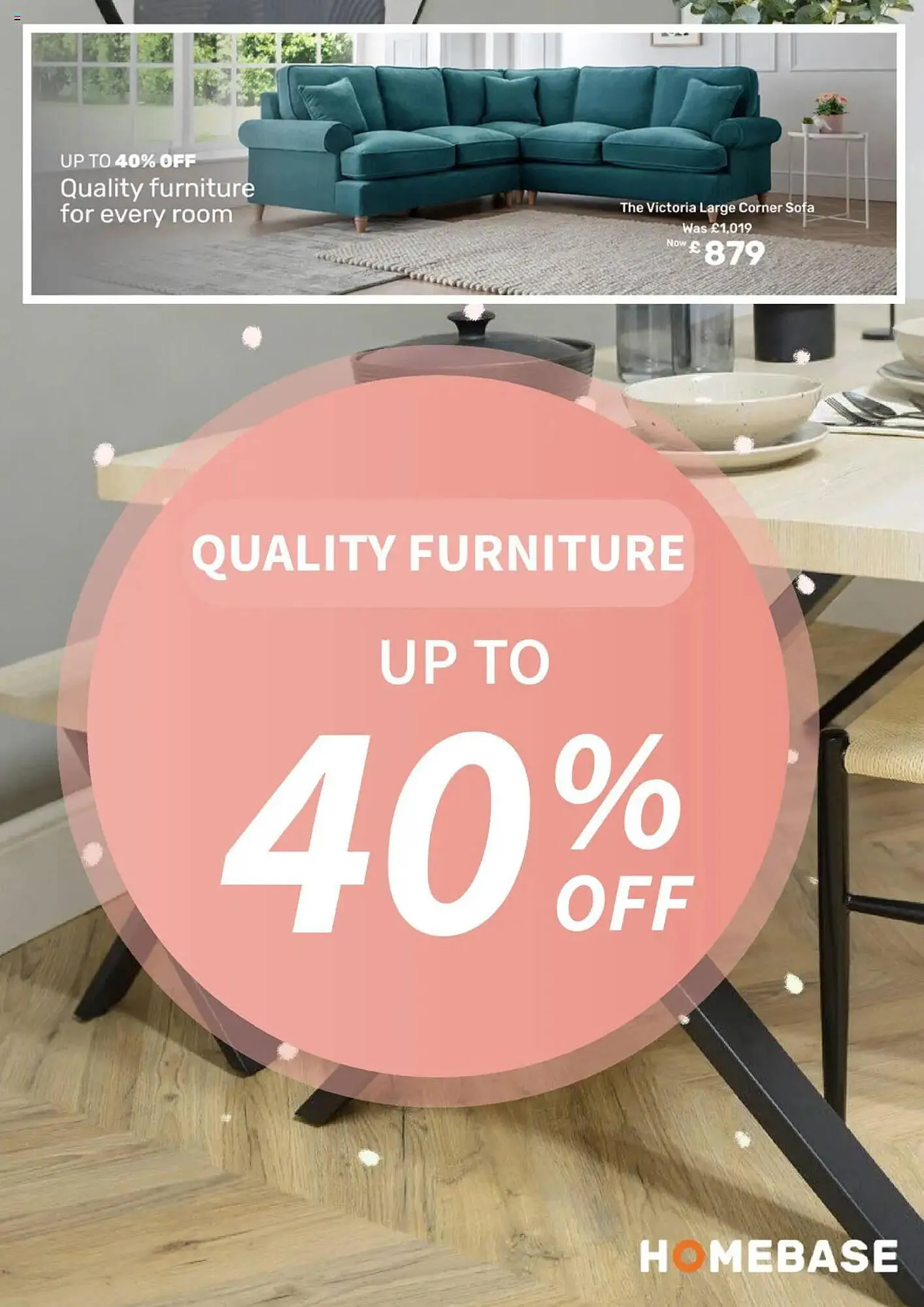 Homebase catalogue from 3 October to 3 November 2025 - Catalogue Page 1