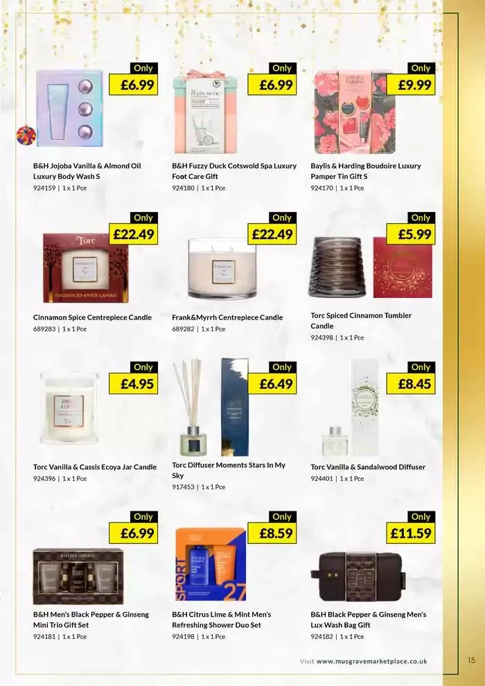 CHRISTMAS HAMPERS & GIFTS from 31 October to 14 November 2024 - Catalogue Page 15