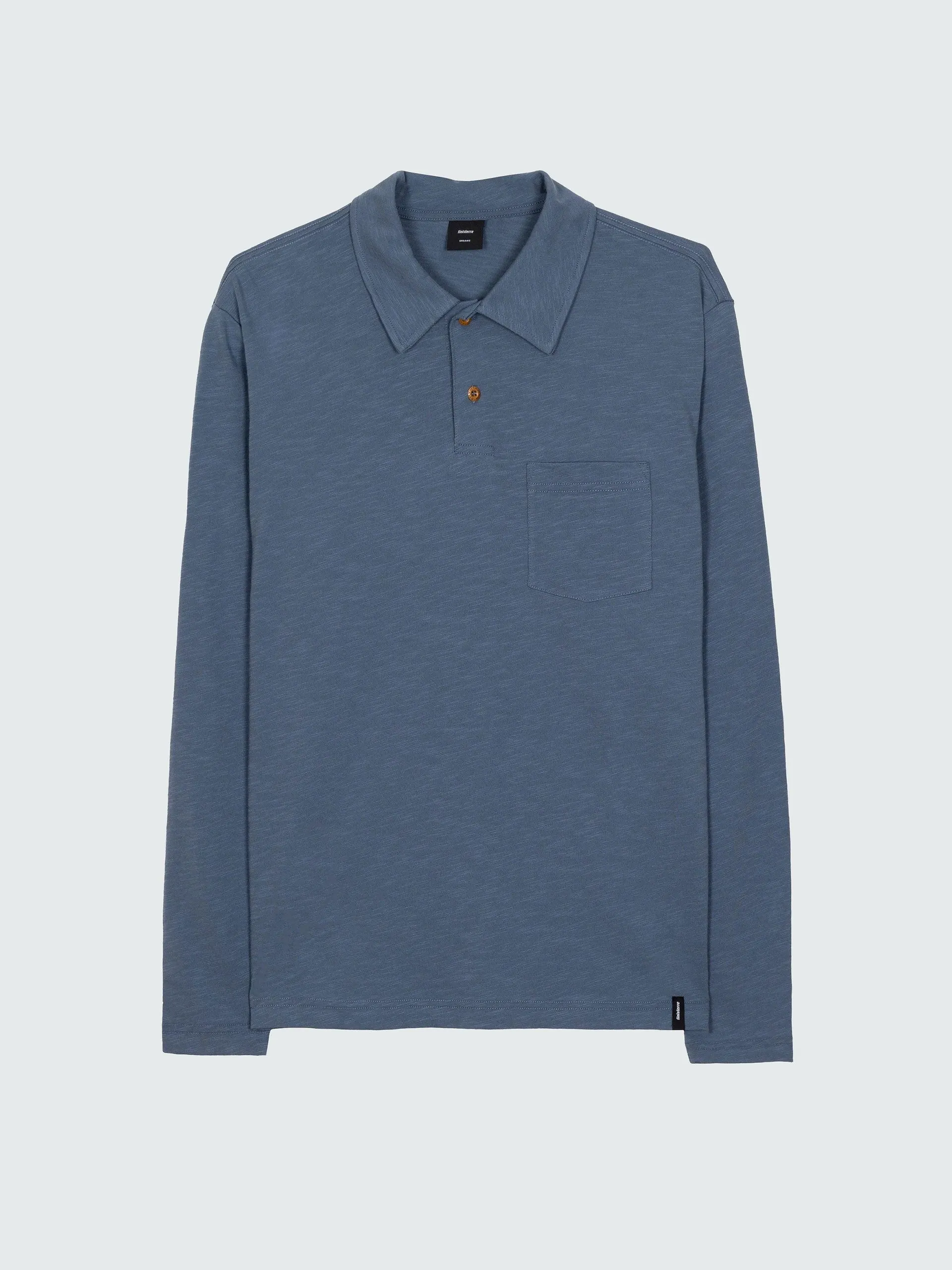 Channel Long Sleeve Polo Shirt