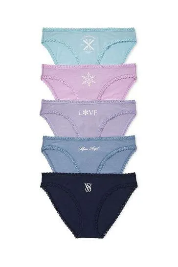 Stretch Cotton Bikini Knickers Multipack