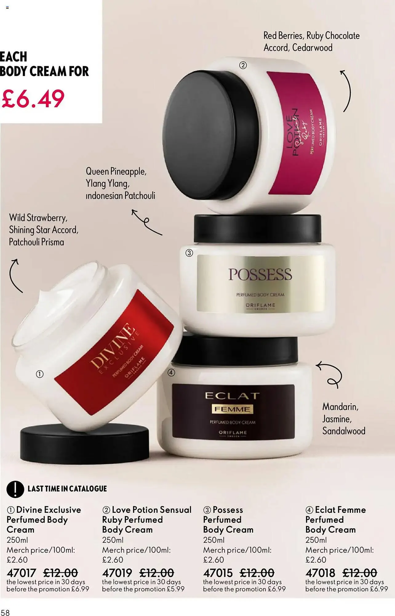 Oriflame catalogue from 12 November to 3 December 2025 - Catalogue Page 58