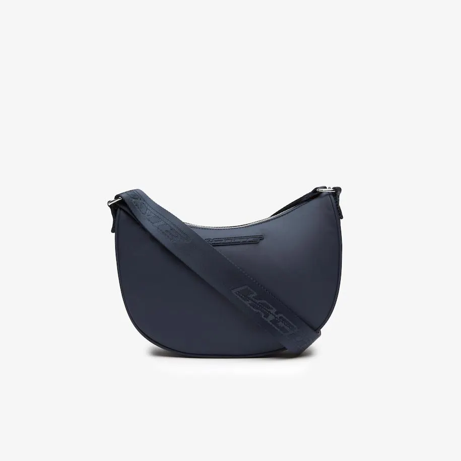 Women’s Lacoste Contrast Branding Halfmoon Bag