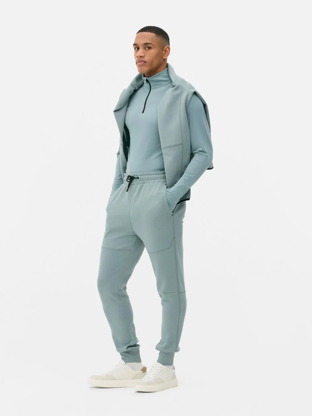 Calças fato treino cordão