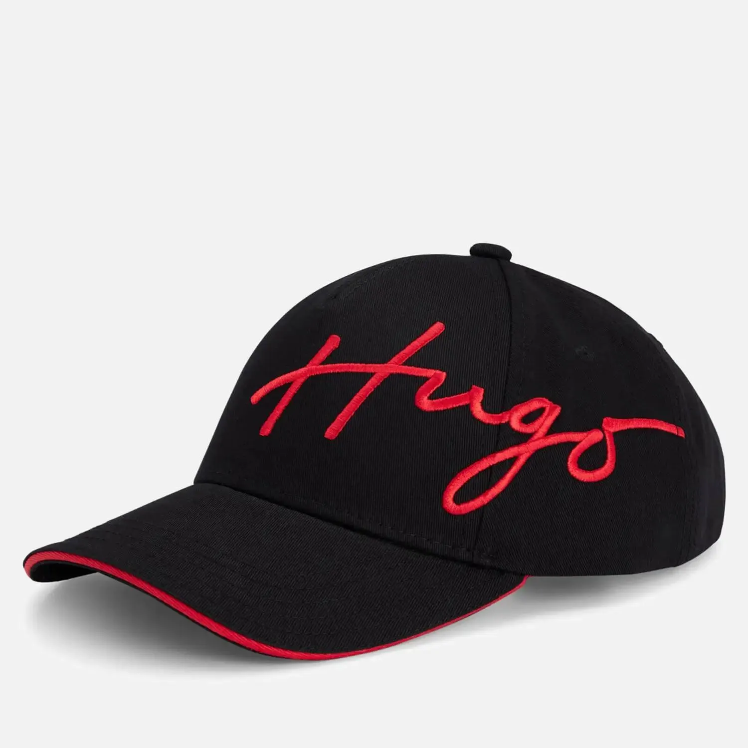 HUGO Men Logo-Embroidered Cotton-Twill Cap