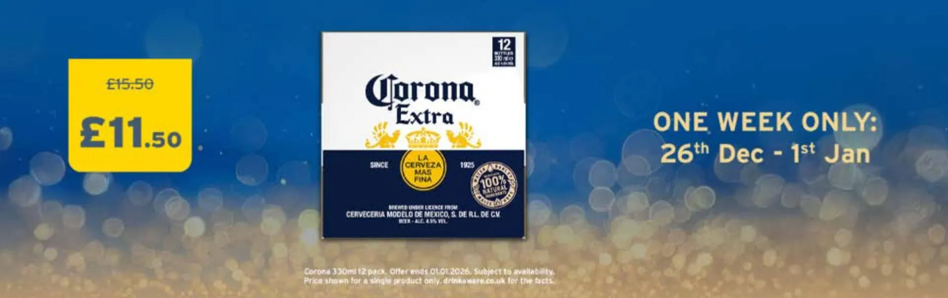 One Stop leaflet from 29 December to 1 January 2026 - Catalogue Page 1