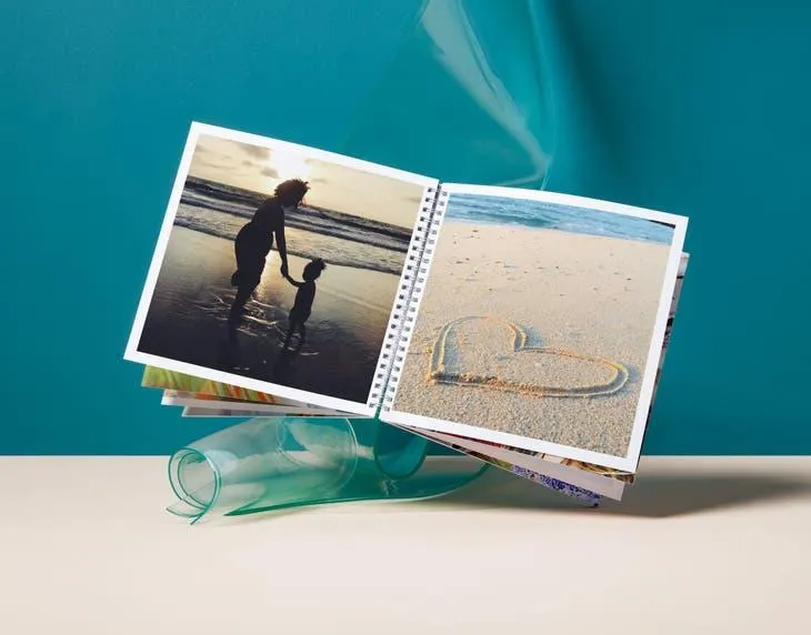 Square Spiral Photo Book - Softcover
