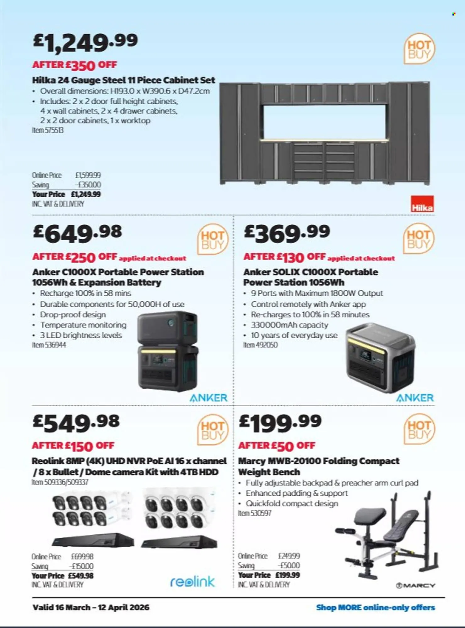 Costco leaflet from 16 March to 12 April 2026 - Catalogue Page 31