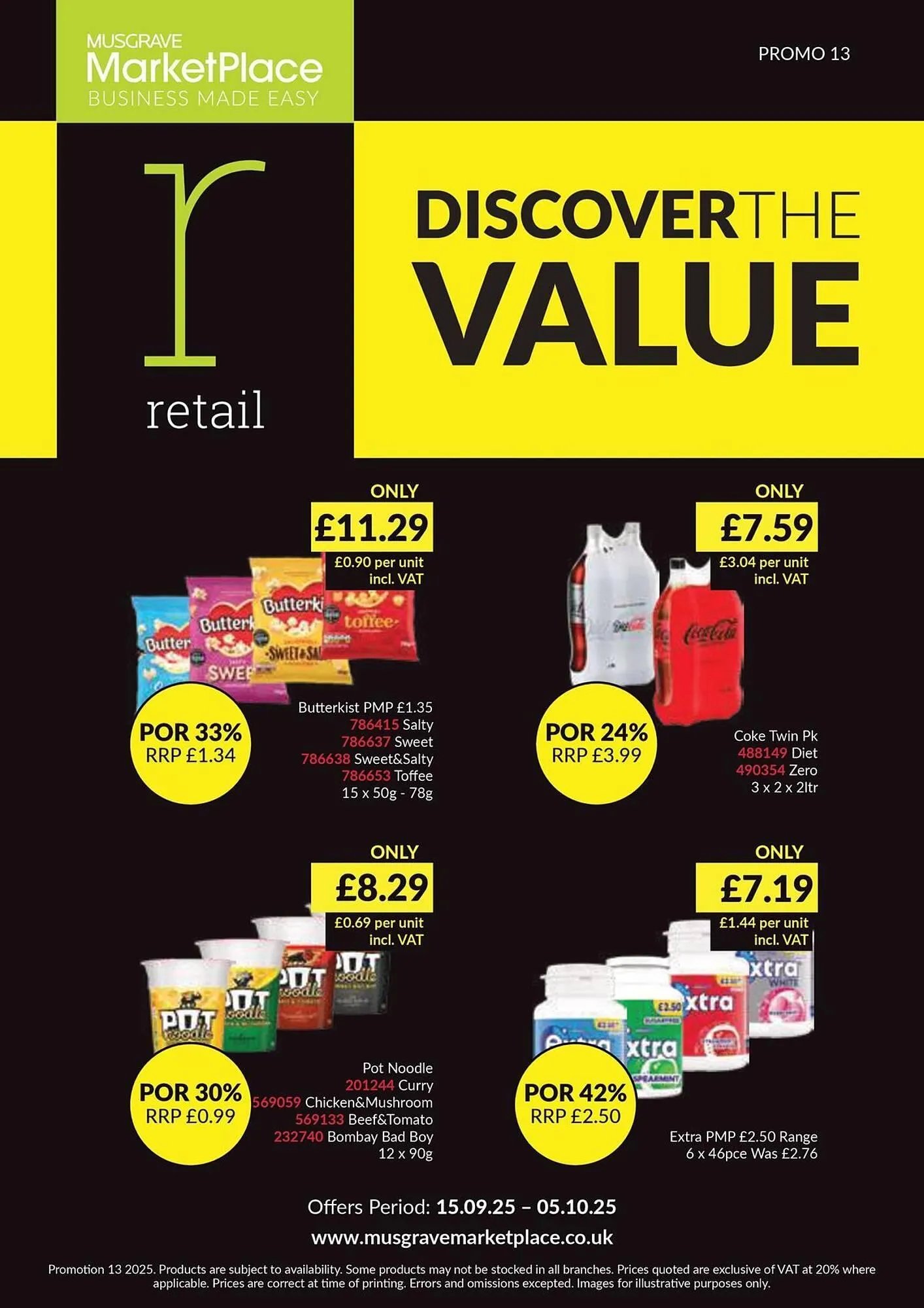 Musgrave MarketPlace leaflet - 1