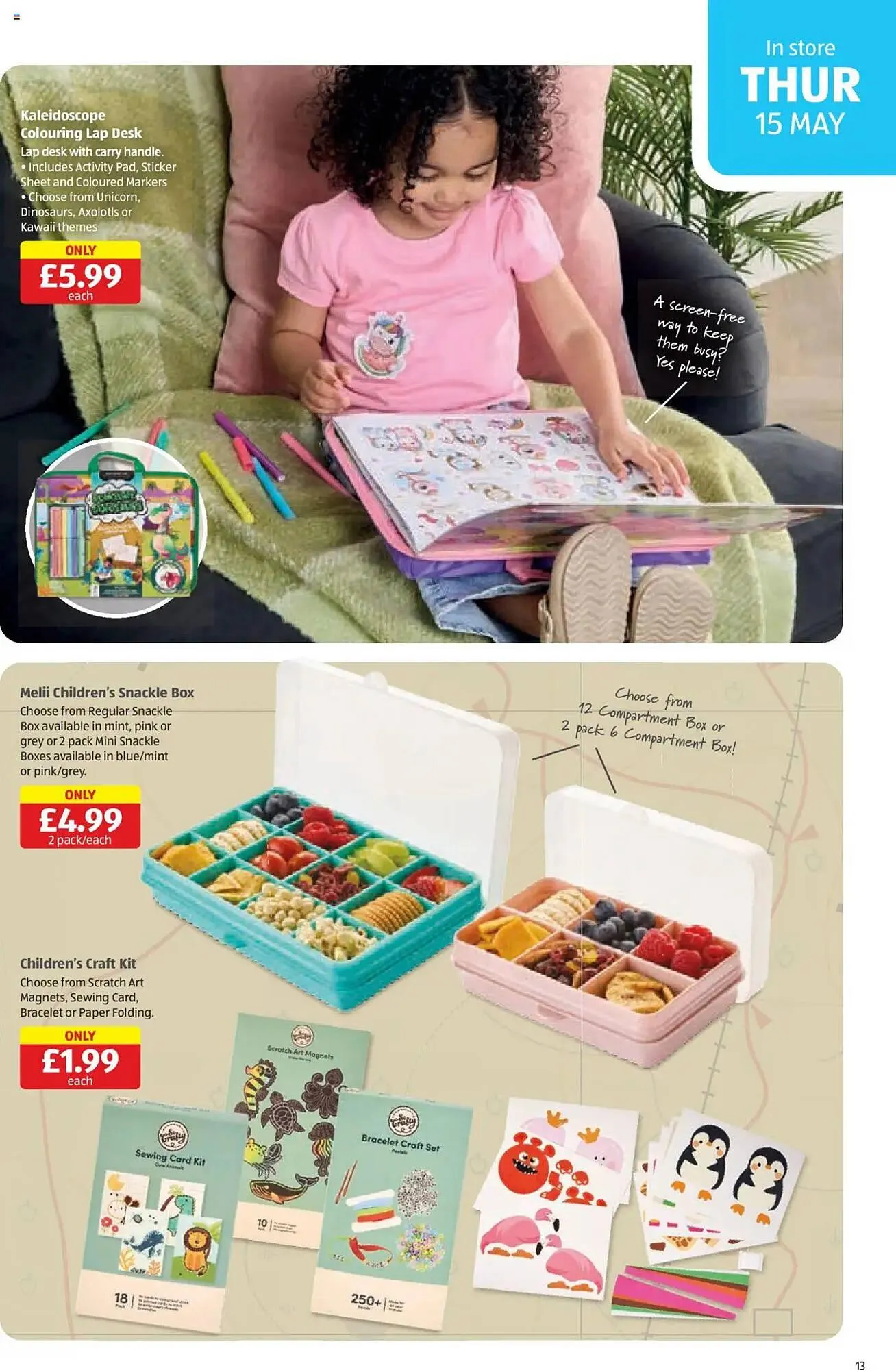 Aldi leaflet from 15 May to 18 May 2025 - Catalogue Page 13
