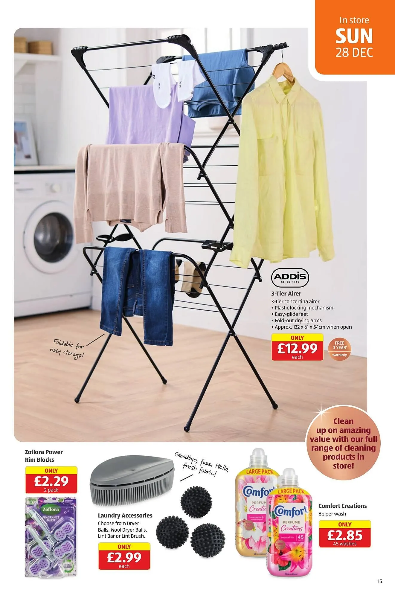 Aldi leaflet from 22 December to 28 December 2025 - Catalogue Page 15