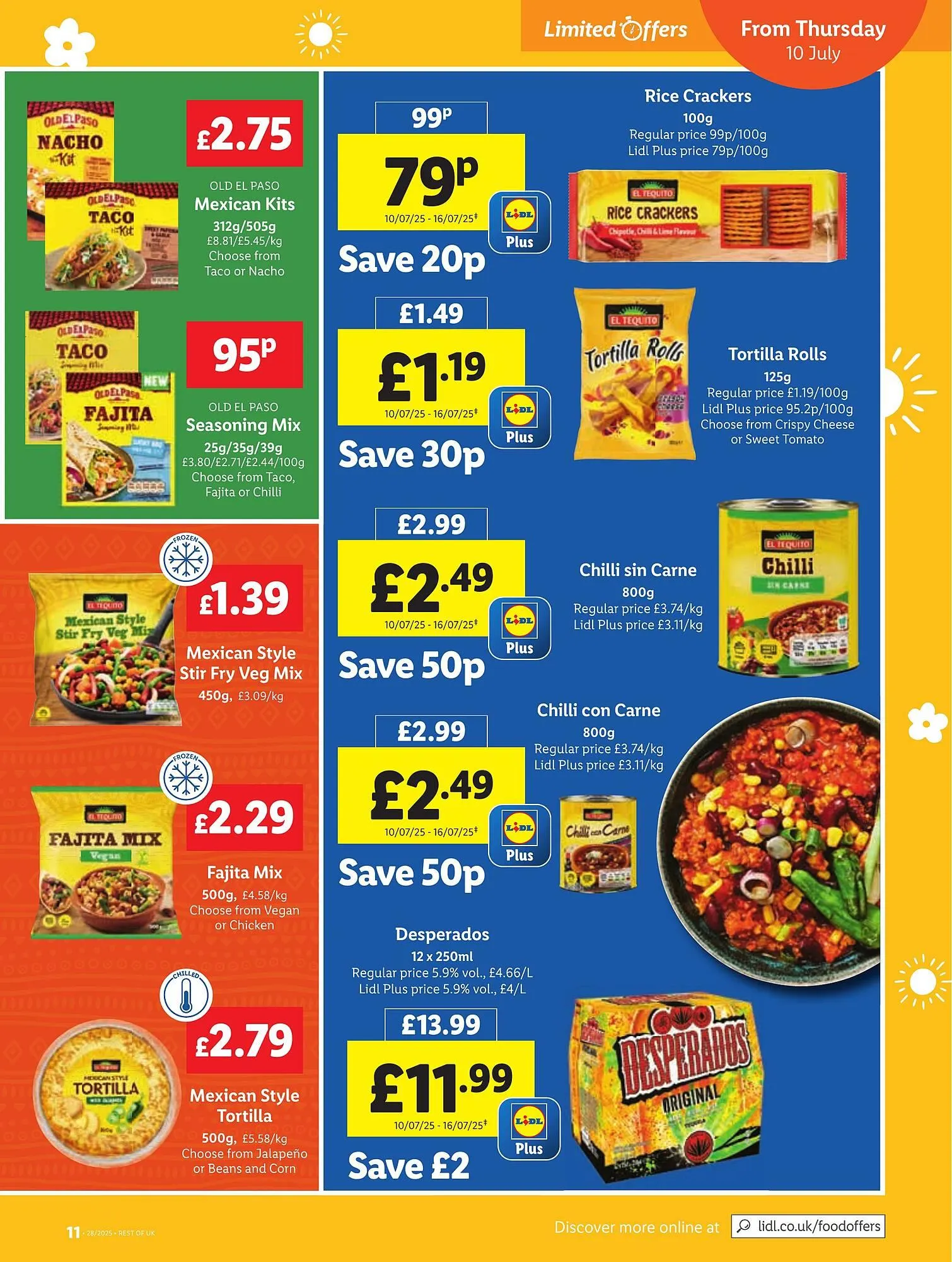 Lidl leaflet from 10 July to 16 July 2025 - Catalogue Page 11