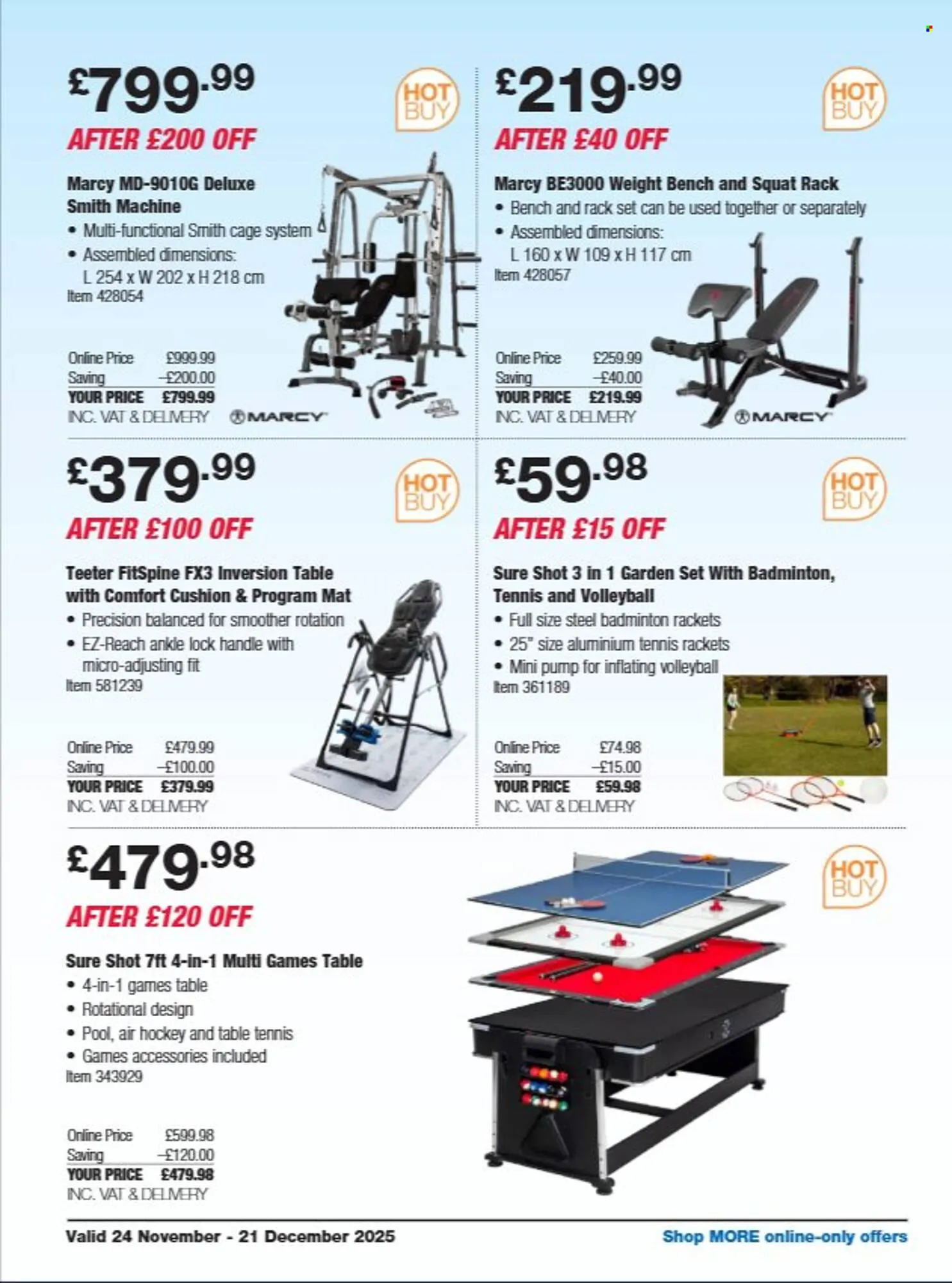 Costco leaflet from 24 November to 21 December 2025 - Catalogue Page 44