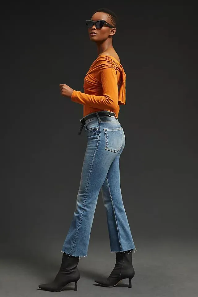 Pilcro The Yaya Mid-Rise Crop Jeans