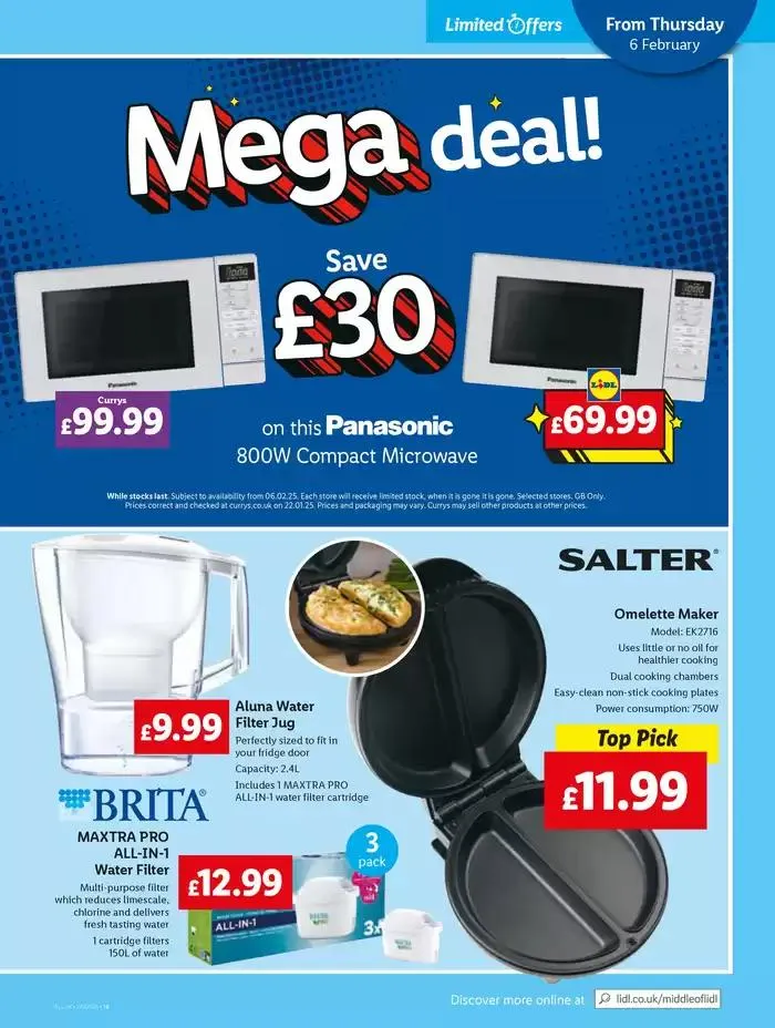 Great offer for bargain hunters from 6 February to 12 February 2025 - Catalogue Page 21