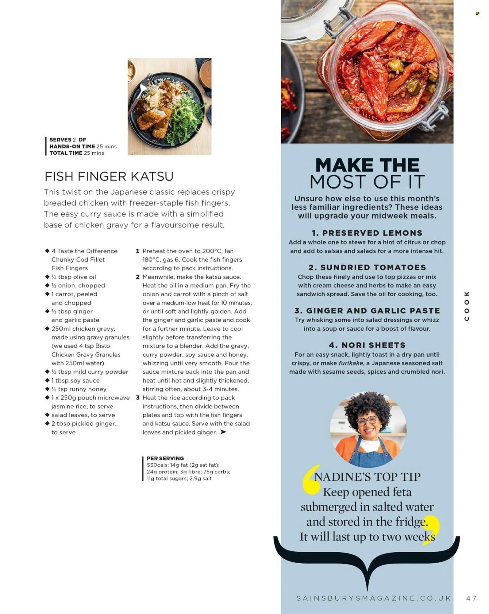 Sainsbury's leaflet from 1 October to 31 October 2025 - Catalogue Page 47