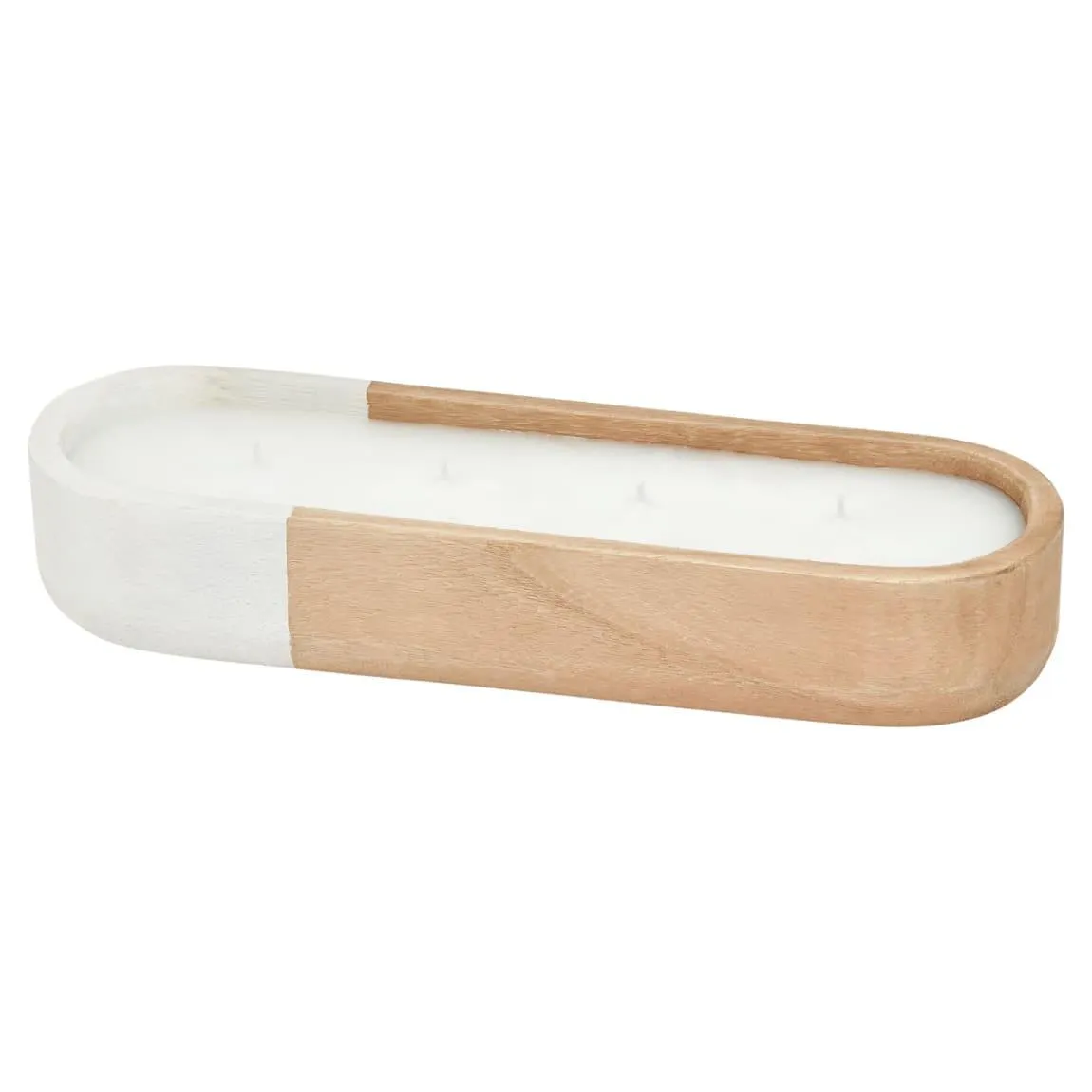 Wooden Dipped Citronella Candle