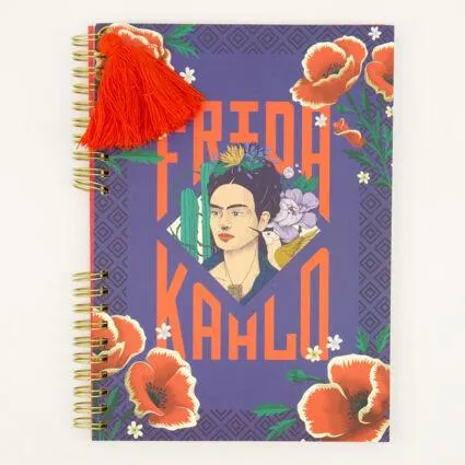 Navy A5 Frida Kahlo Notebook