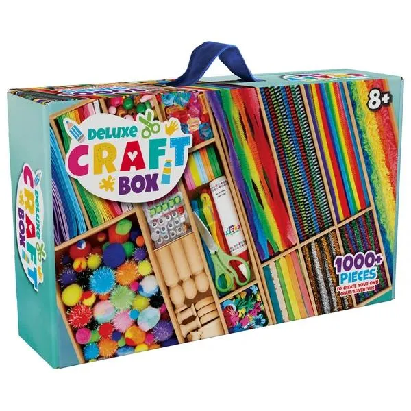 Deluxe Craft Box with 1000+ Pieces