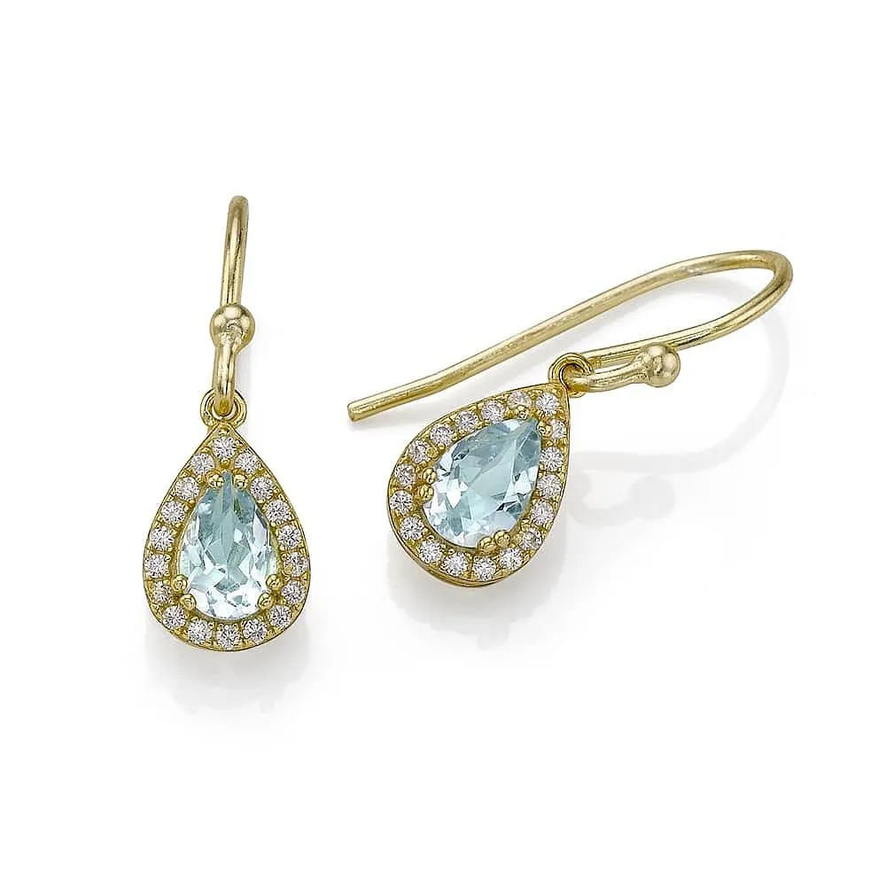 Clarity Calls Blue Topaz Earrings