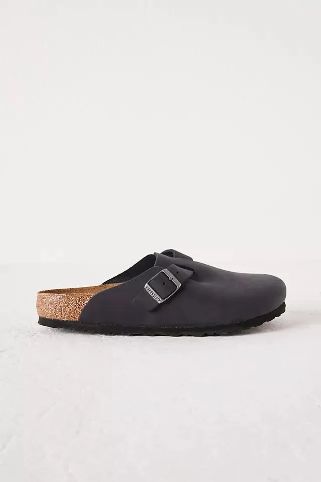 Birkenstock Boston Oiled Leather Clogs