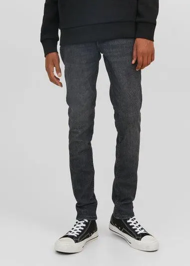 Jack & Jones Junior Black Liam Originals Skinny Fit Jeans (6-16yrs) - Age 6 Years