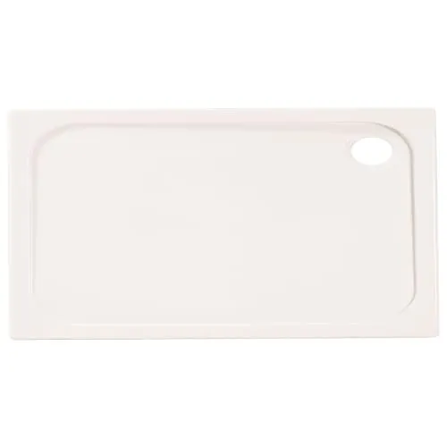 Nexa By Merlyn 45mm Rectangular White Shower Tray 1200 x 800mm