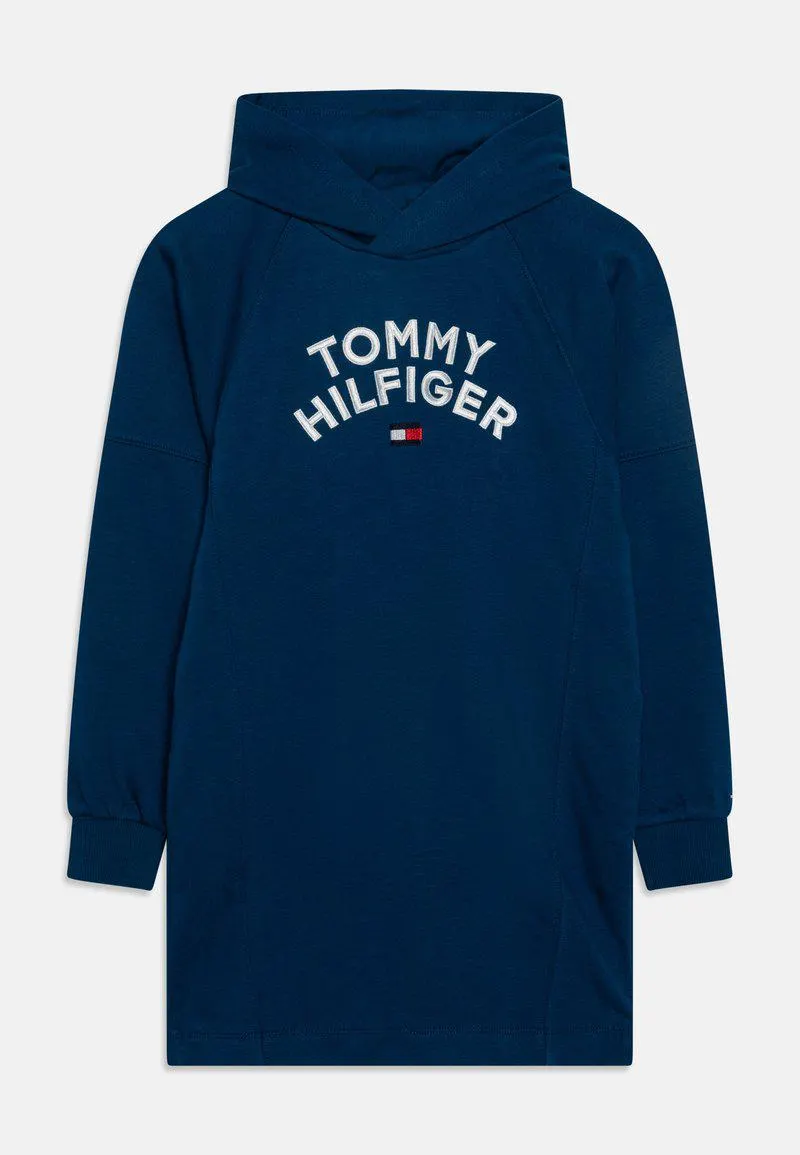 FLAG HOODIE DRESS - Day dress