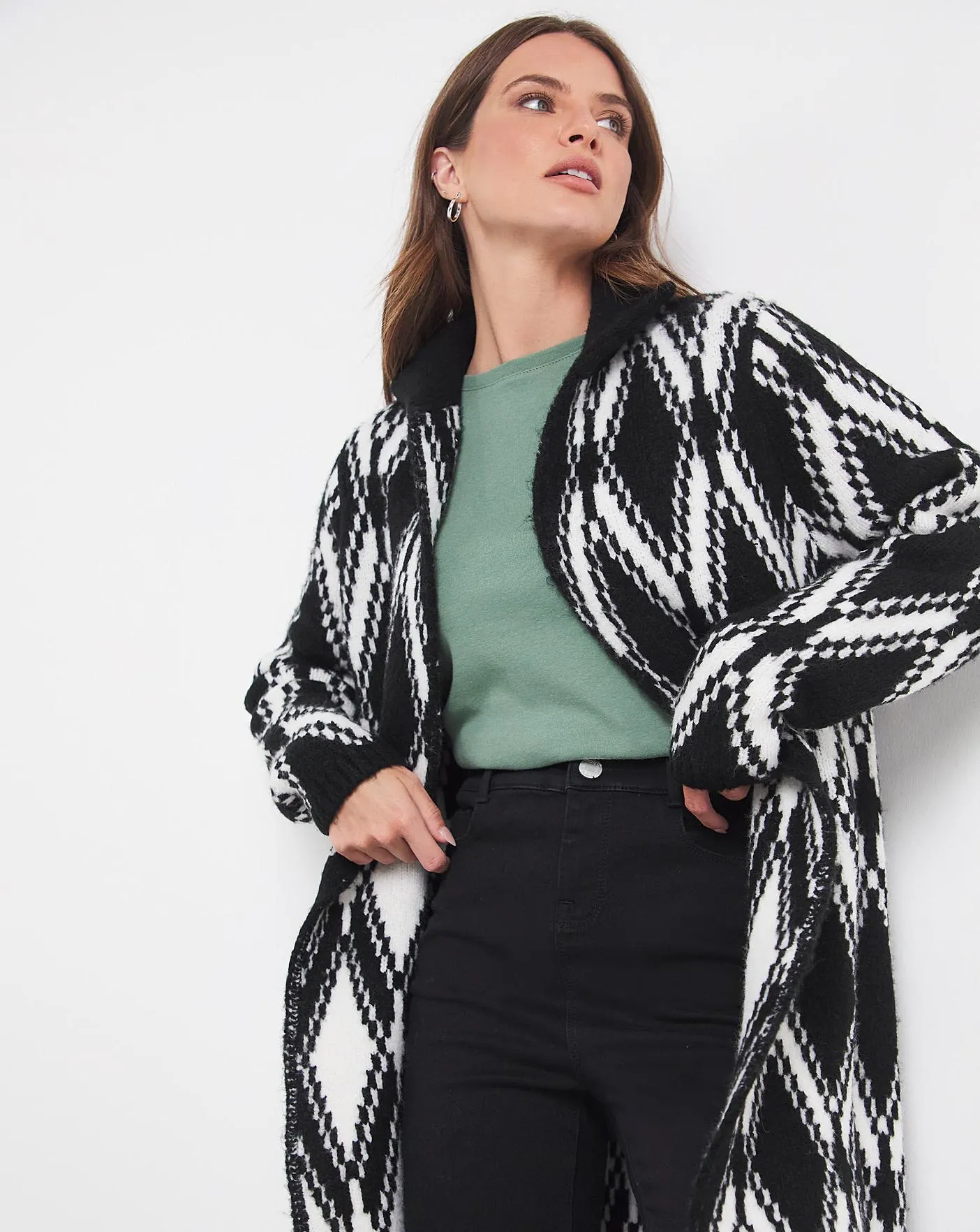 Julipa Hounds Tooth Coatigan