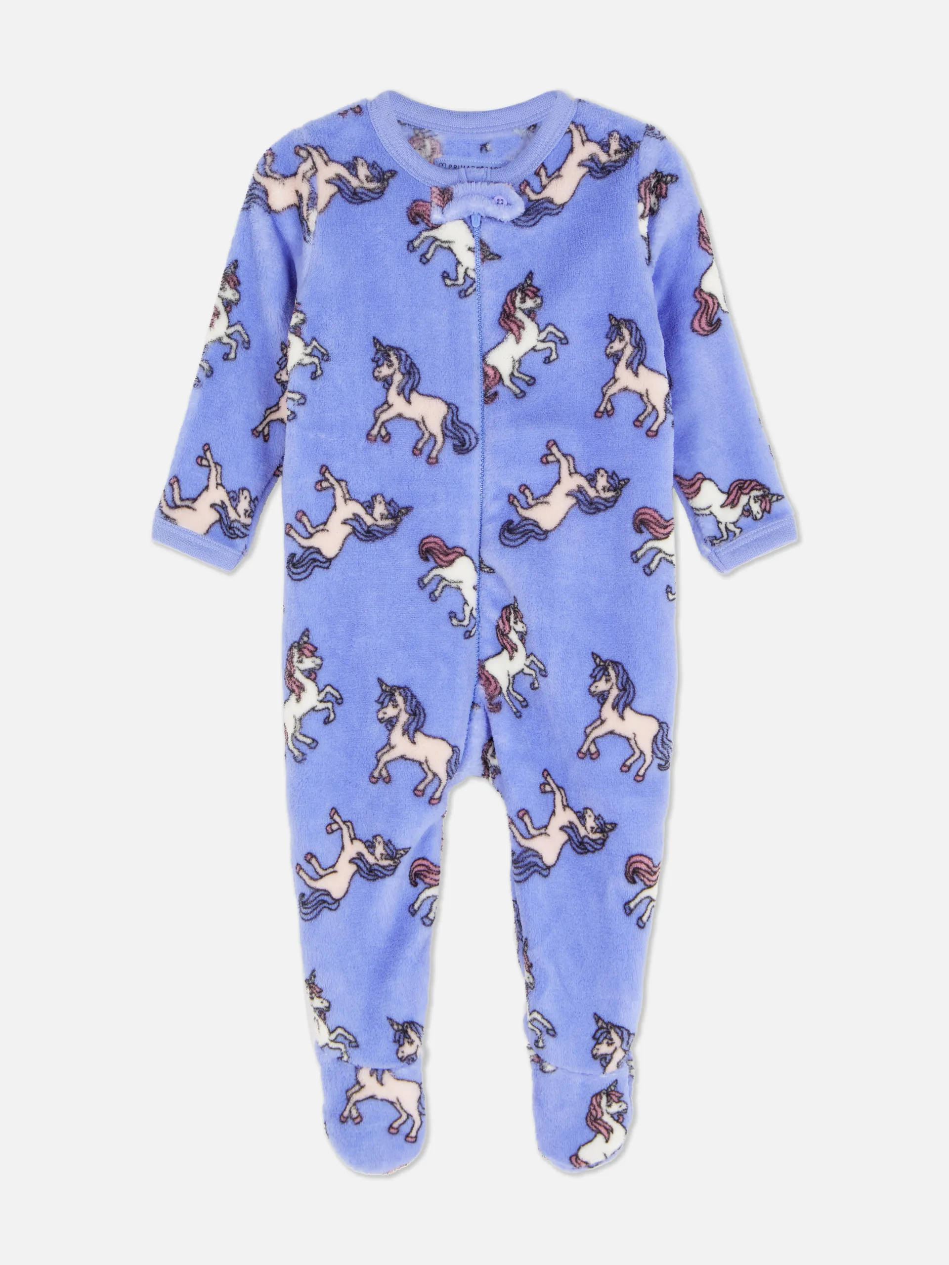 Unicorn Fleece Sleepsuit