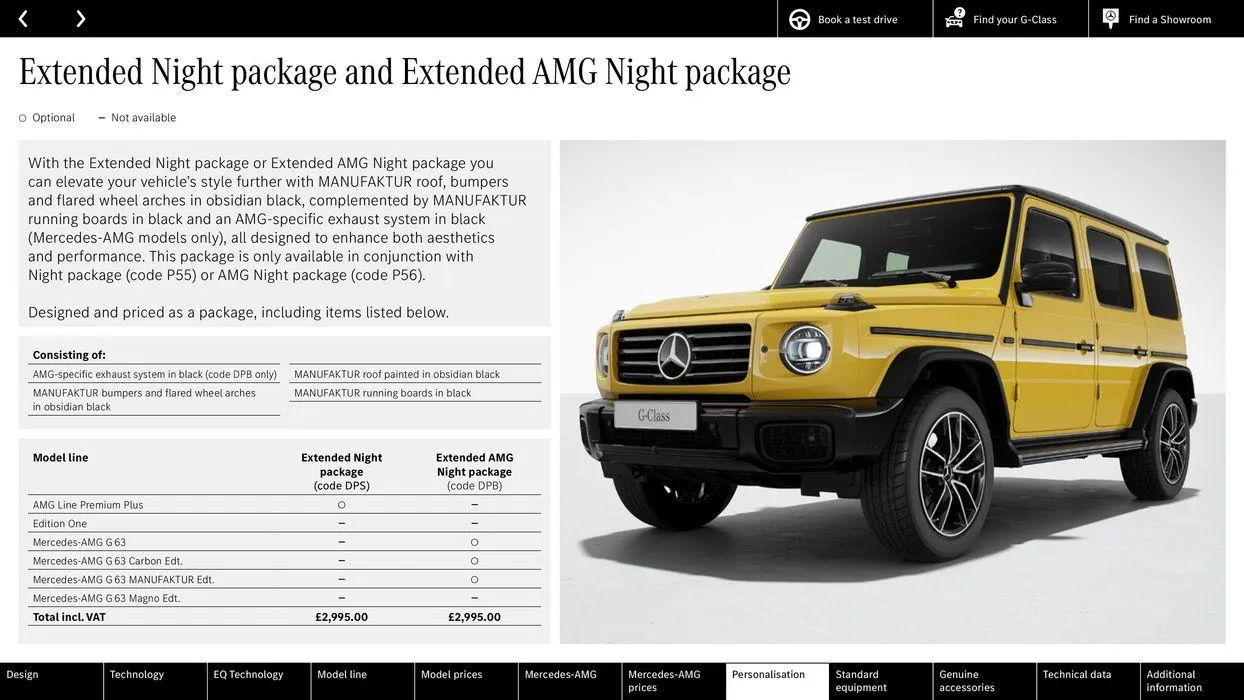 Mercedes Benz New G-Class from 8 August to 8 August 2025 - Catalogue Page 67