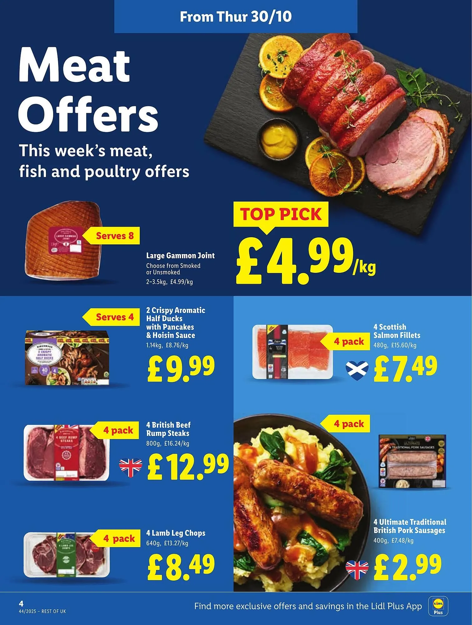 Lidl leaflet from 30 October to 5 November 2025 - Catalogue Page 4