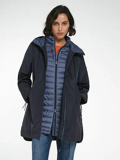 4-in-1 jacket with stand-up collar