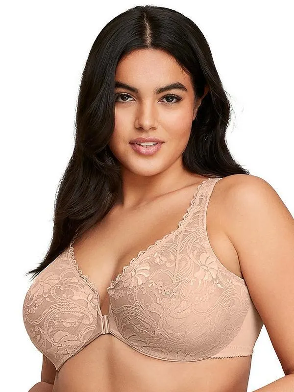 Wonderwire Front Close Stretch Lace Bra
