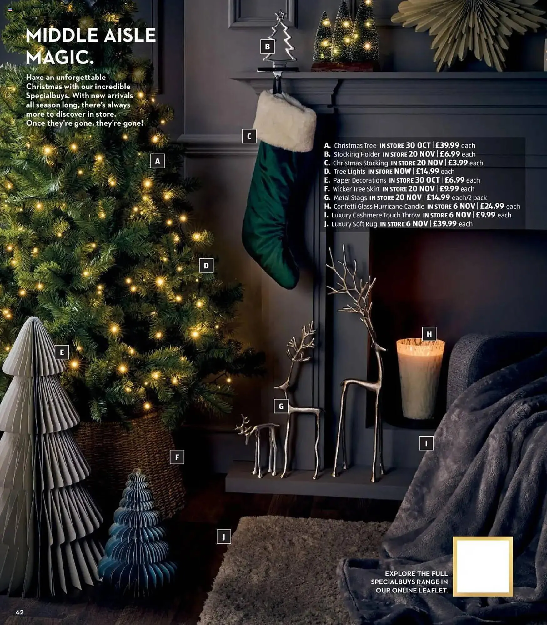 Aldi leaflet from 7 October to 31 December 2025 - Catalogue Page 62