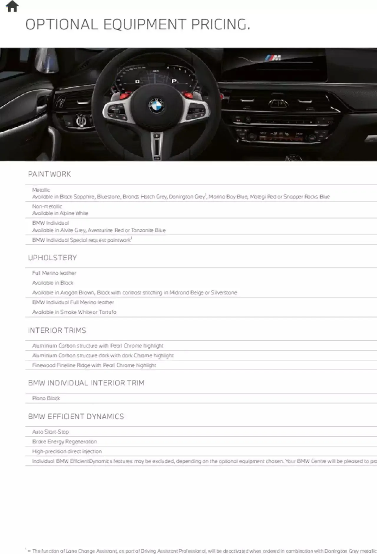 BMW - M5 Brochure from 21 January to 31 December 2023 - Catalogue Page 31