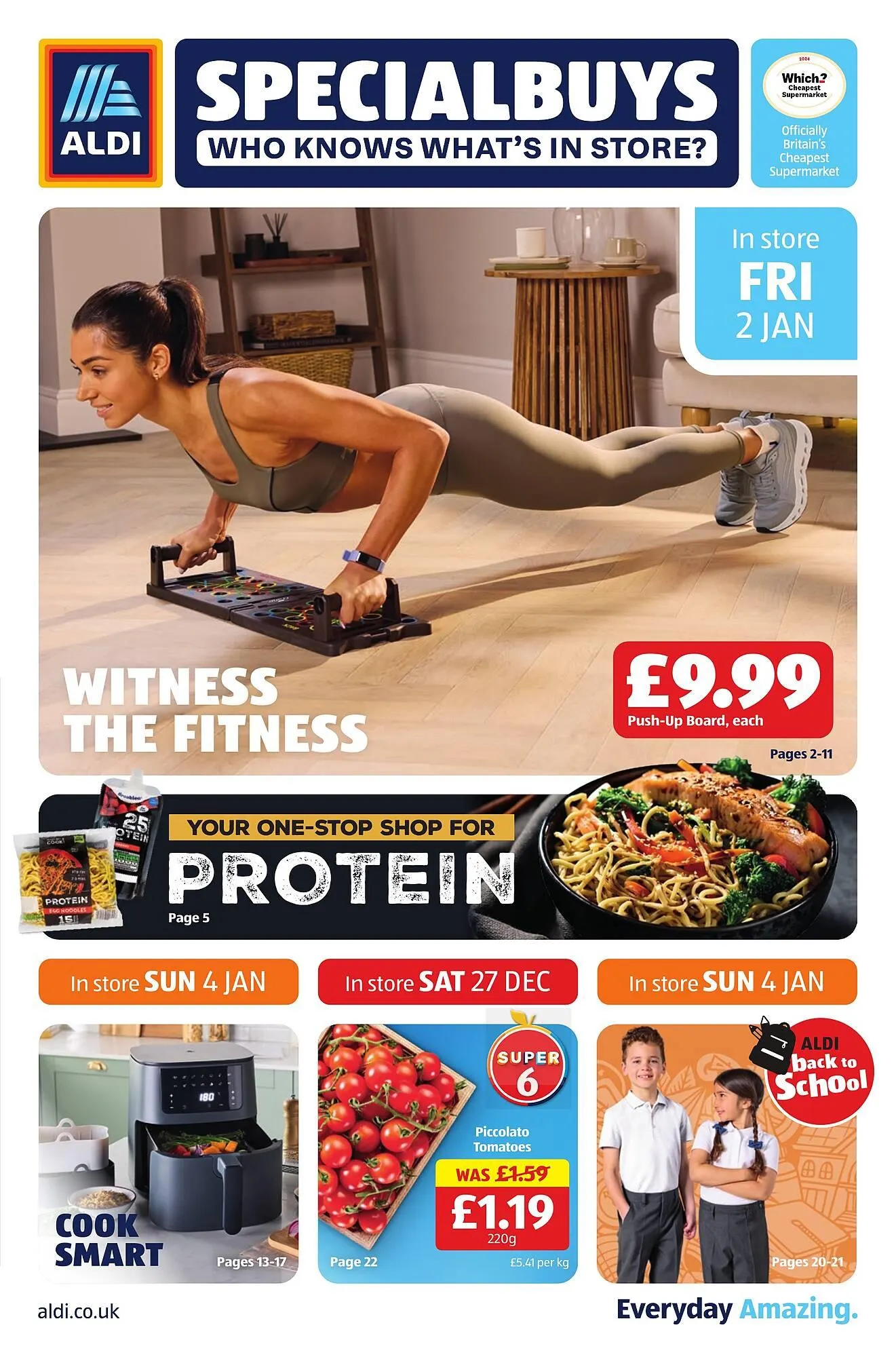 Aldi leaflet from 2 January to 4 January 2026 - Catalogue Page 1