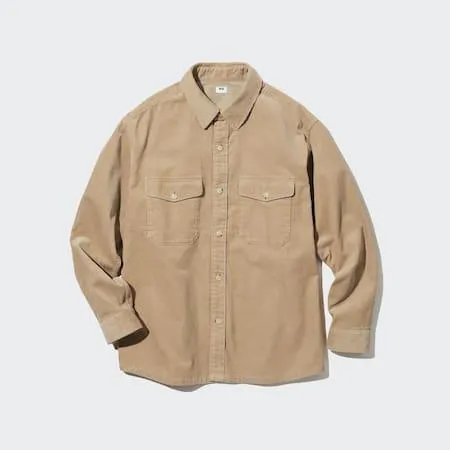 Corduroy Oversized Work Shirt