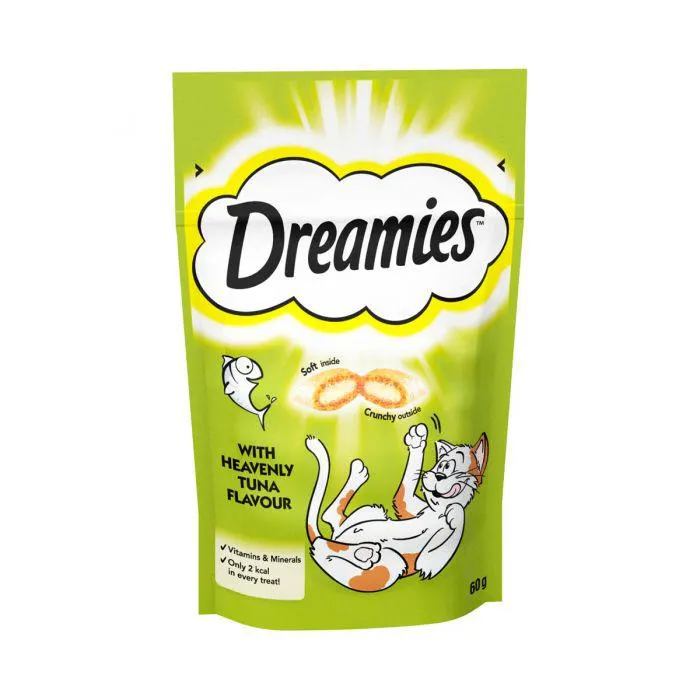 Dreamies Cat Treats with Tuna 60g