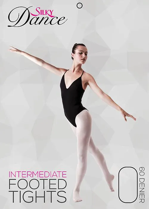 Silky Ballet Childrens Full Foot Ballet Tights