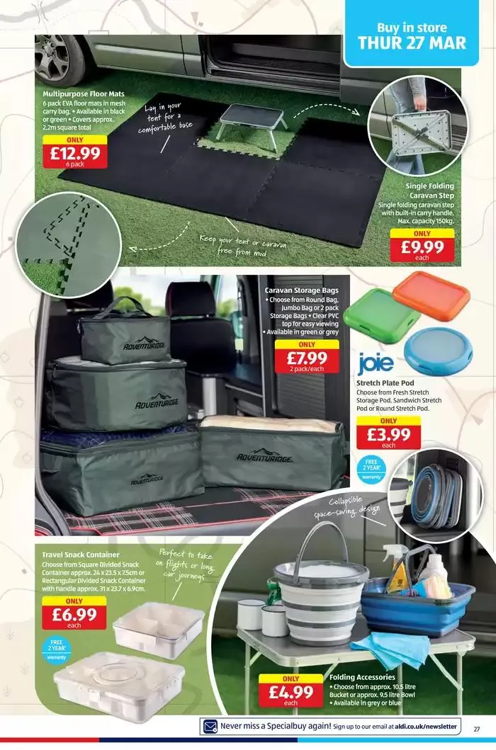 Aldi weekly offers from 27 March to 30 March 2025 - Catalogue Page 27