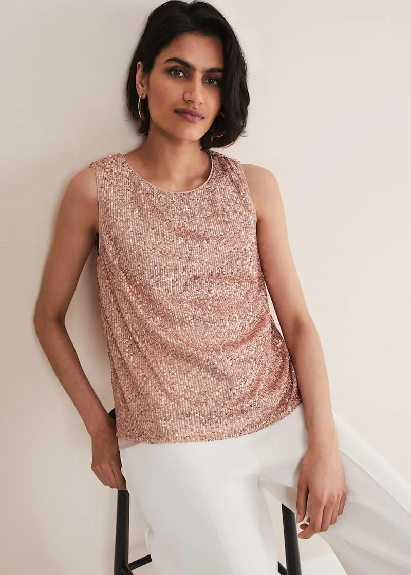 Dulcie Sequin Top