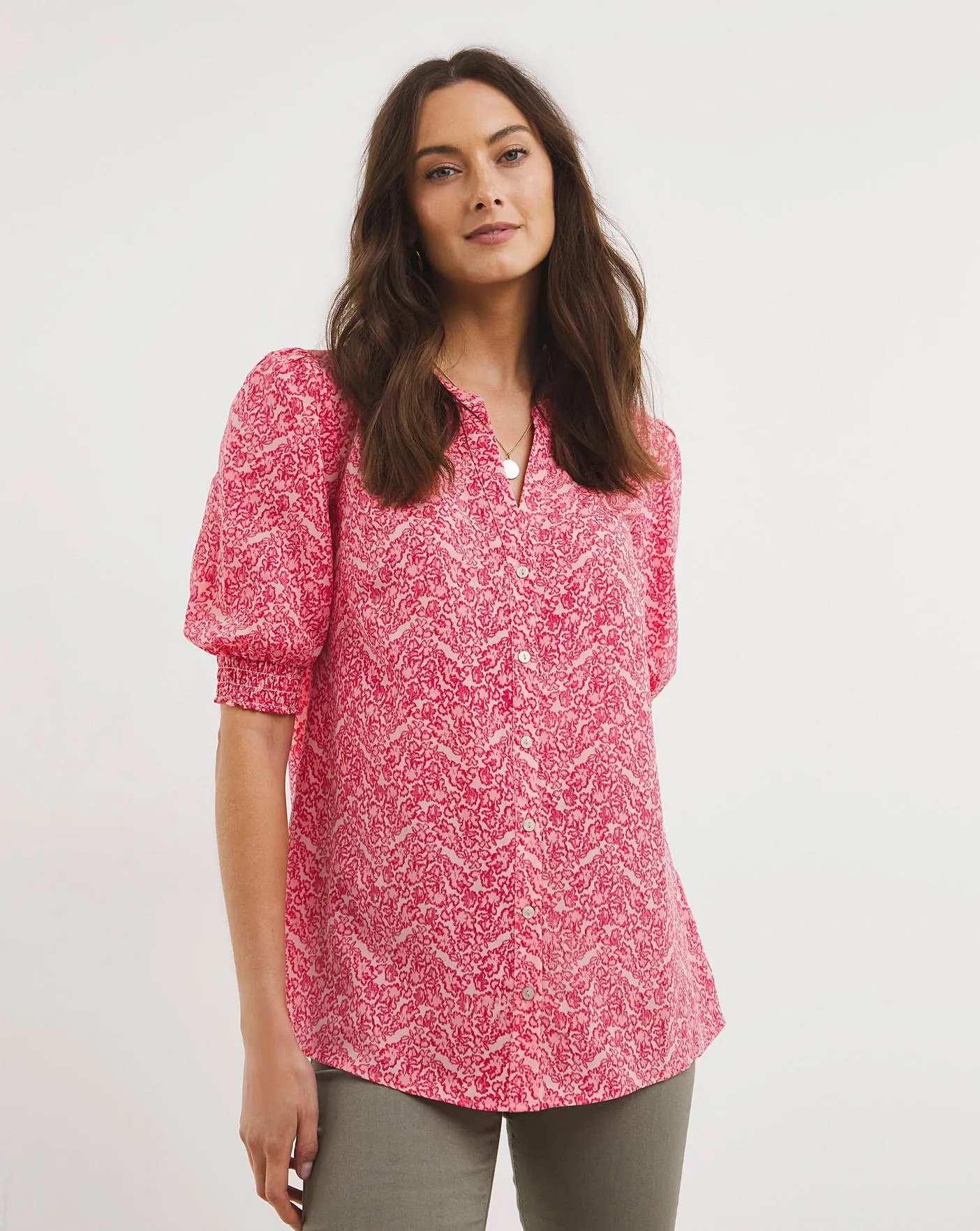 Julipa Button Through Blouse